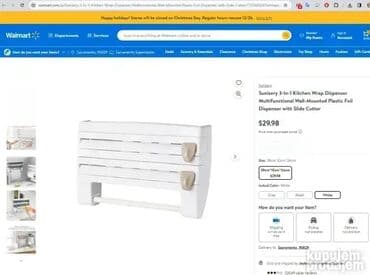abažuri za lampe beograd: *** AKCIJA *** 0511 Zidni dozator za 3 rolne folije i papira; Dva — 10