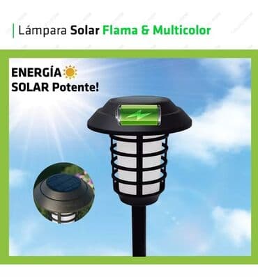 Baštenska dekoracija: 4 kom Solarna RGB lampa sa daljinskim velika Karakteristike proizvoda — 6