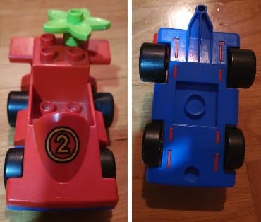 jagodica bobica igracka: Lego duplo automobilcic auto igracka formula original. Cvet gratis — 2