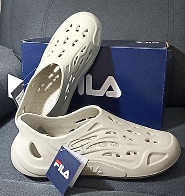 dm papuce za plazu: Fila klompe/sandale – bež - Model: Fila penušaste klompe sa — 5