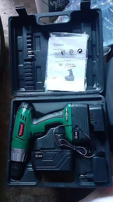 filc za poliranje aluminijuma: Akumulatorska bušilica/odvijač Trimax 14.4V u koferu. Karakteristike — 3