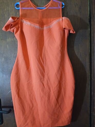 svecane pantalone i tunike: 2XL (EU 44), color - Red, Evening, Short sleeves — 1