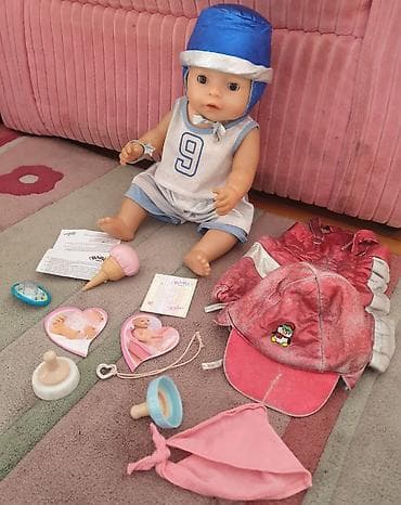 kacketi za decake: Zapf BABY BORN interaktivna lutka beba dečak. Lutka je bukvalno kao — 1