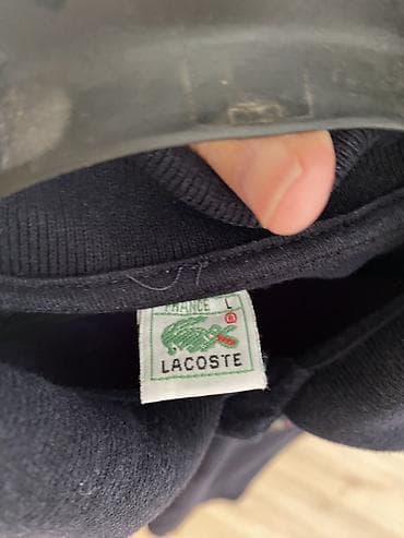 torbica muska 17: Lacoste muška polo majica, tamnoplava. - Model: klasična Lacoste polo — 5
