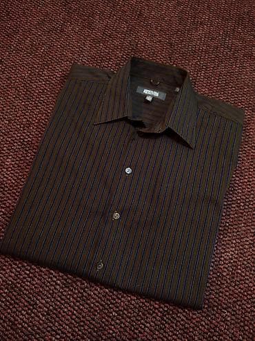 prsluk sa dva lica: Muška pamučna košulja Kenneth Cole vel. L Vrhunska elegentna — 10