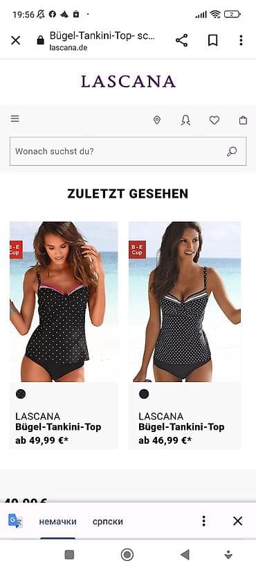 tnf majice: Tankini LASCANA 44B NOV! poliester, elastin Moderan i kvalitetan — 6