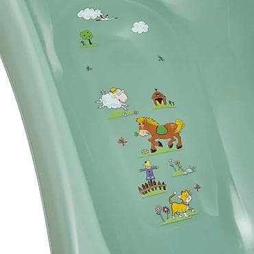 gumena cetka za wc solju: Keeeper Kadica za bebe Funny Farm 100 cm – Nordic Green (Šifra — 5