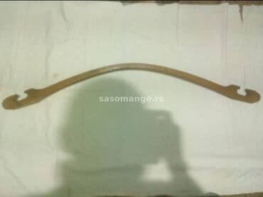 Ostali predmeti za umetnost i kolekcionarstvo: Obranica-stara drvena, dužine 90 cm, sa etno šarama na poledjini, bez — 1