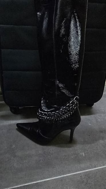 bershka zenske torbe: Čizme, 38, bоја - Crna — 1