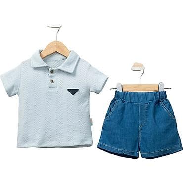 kupujem deciju garderobu: Komplet sa kragnicom 06–09–12–18 meseci – TEDDY KIDS — 1
