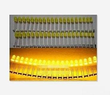 hansgrohe talis s: LED dioda 5 mm – žuta (amber) - Tip: krozotvorna LED (THT), okruglo — 4