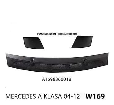Resetka Haube Plastika Mercedes A klasa W169 2 - SET NOVO! Set iz