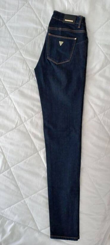 pantalone od vestacke koze: Potpuno nove Guess farmerke sa elastinom, klasičnog kroja. Nisu — 9