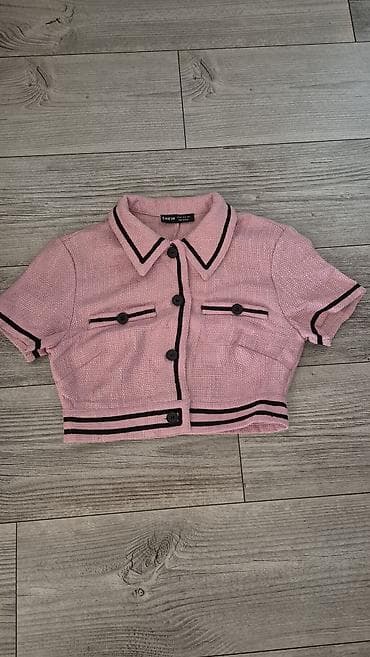 Women's Sweatsuits: SHEIN ženska kratka jaknica/blejzer top - Model: kratki blejzer/top — 2