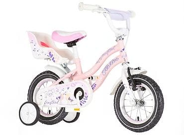 set za prvi razred: Bicikl kids Visitor Songbird 12" 7" V-brake, kontra, 95–115 cm (12") – — 1
