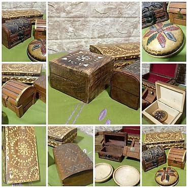 Kancelarijski nameštaj: Kolekcija dekorativnih i sitnih vintage predmeta – idealno za — 3