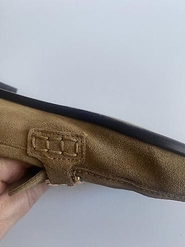 nike stikle: ZARA ženske loafers mokasine - Model: klasične mokasine sa metalnom — 6