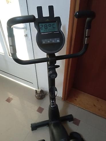 mini steper cena: Sobni bicikl sa magnetnim otporom i LCD konzolom - Tip: uspravni — 4