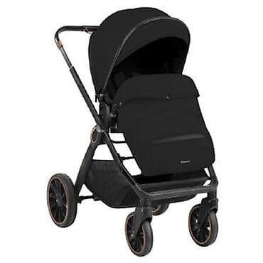 kolica za bebe peg perego: KIKKA BOO Kolica TIFFANY black premium set 3u1 sa tvrdom korpom i — 4