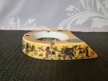porcelanske solje za caj: Pepeljara, bоја - Šareno, Novo — 6