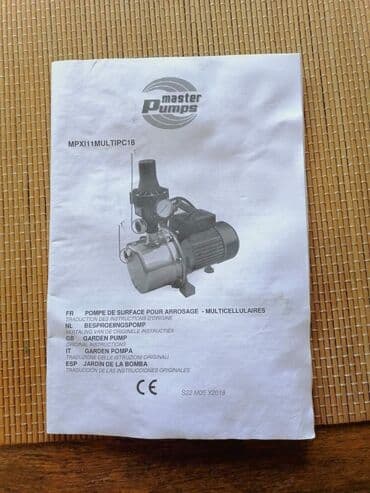 polovne tv komode iz uvoza: Master pumpa za vodu inox 1100W Cena:120evra Pumpa za vodu Master — 10