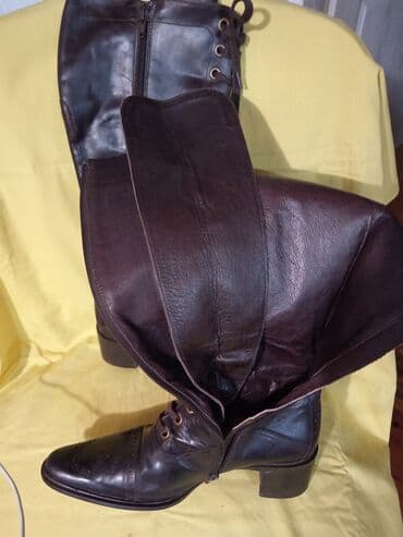 ženske haljine za svaki dan: Braon čizmice br. 40,sve koža,1900 din nošene . Crvene — 3