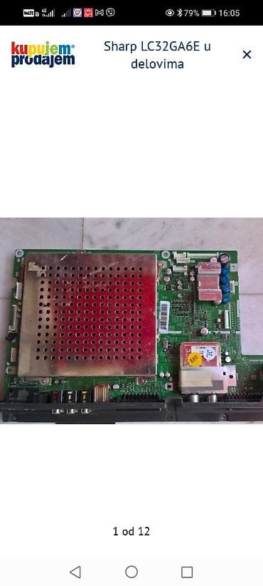 tv: Sharp LC32GA6E – delovi Raspoložive originalne ploče i moduli za TV — 2