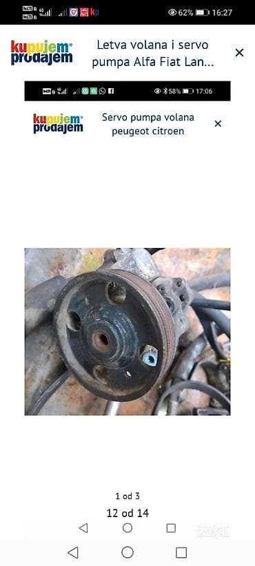 Water Transport: Letva volana i servo pumpa – TRW Italia B525 - Komplet hidraulična — 10