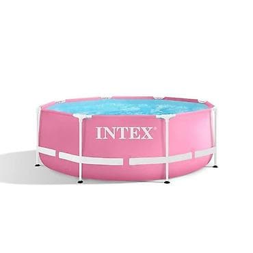 bazen varvarin: Intex bazen Pink Metal Frame 244×76 cm (šifra: 28290-90) - Okrugli — 1