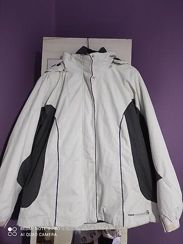 bela kapa: Jakna velicina L, bez tragova nosenja. Duzina 71 Rukavi mereno od — 1