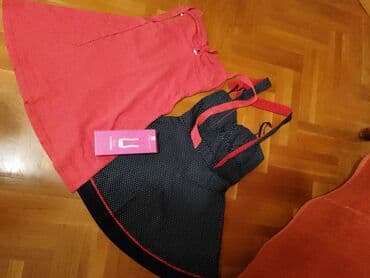 Jackets, Coats, Vests: Komplet odeće – ženski - Crna bezrukavna haljina srednje dužine — 5