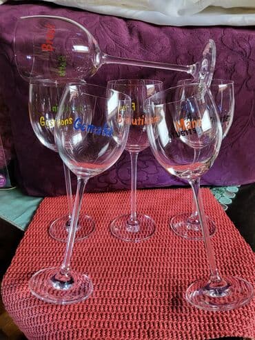 swarovski case za vino cena: Case nove za vino kristalno staklo,vintaz Zwiesel. Nemacke nove — 1