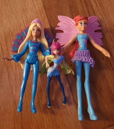 mala sirena igracka: Winx barbie lutkice - barbi lutka . Cena za komad. Neke su za — 1