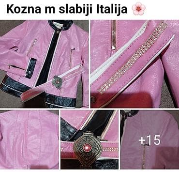 Italijanska ženska kožna jakna + kaiš - Brend: Rossodisera (Made in na lalafo.rs Italijanska ženska kožna jakna + kaiš - Brend: Rossodisera (Made in