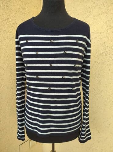 Skafanderi: XL, Pamuk, Casual, Prugasti — 2