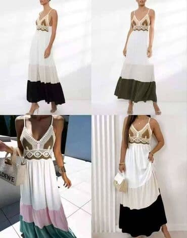 crvene haljine do kolena: Other sleeves — 2