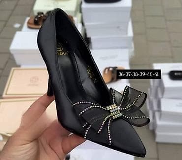 none cipele: Ženska obuća – više modela - Elegantne štikle s kaišićem: špicasti — 3