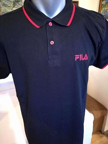 ps odela: Men's T-shirt Fila, bоја - Crna — 4