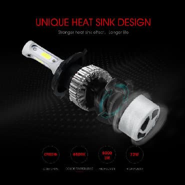 ventilatori za kamione: H4 led sijalice sa ventilatorom 36W,8000 lumena, 12V-24V Provereno — 3
