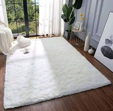 pepco tepisi: Carpet, Rectangle, color - White — 1