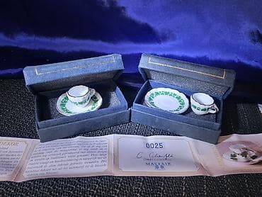 stilski namestaj nis: Porcelanske minijature Meissen stil Mayfair Edition iz 90ih. Sve o — 6