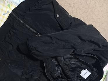 bermude sa dzepovima: PULL&BEAR muška bomber jakna – crna - Klasični bomber kroj sa — 6