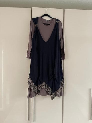 torbica u obliku srca: Ženske haljine – lot od 4 komada 1) Svetloplava, duga, lepršava — 4