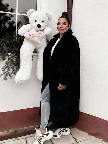 Aksesoari: Teddy kaput – dugačak, mekan i topao - Model: dugi “teddy” kaput sa — 2