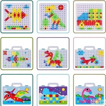next garderoba za decu: Kreativni set “Creative Puzzle 4 in 1” – STEM konstruktor sa — 4