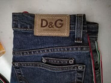 pantalone versace: Original dolce&gabbana farmerke, vel. 28. Made in italy — 3