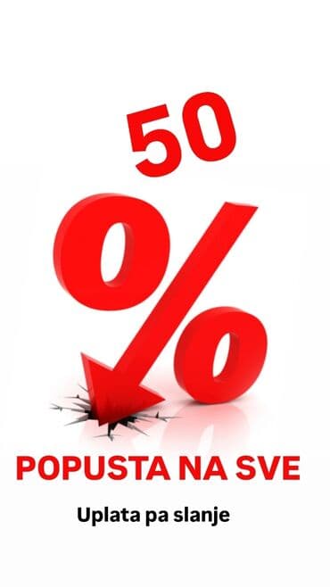 Ostalo: Cene umanjite za 50%