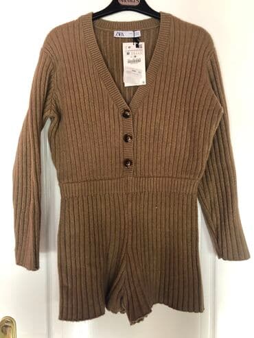 p.s. fashion kombinezon: Zara, M, Single-colored, color - Beige — 1