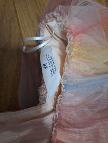 Dečija haljina H&M – šarena til haljina - Brend: H&M -