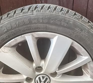 glavcina za juga: Alu felna sa zimskom gumom za Volkswagen - Felna: aluminijumska, 5 — 3